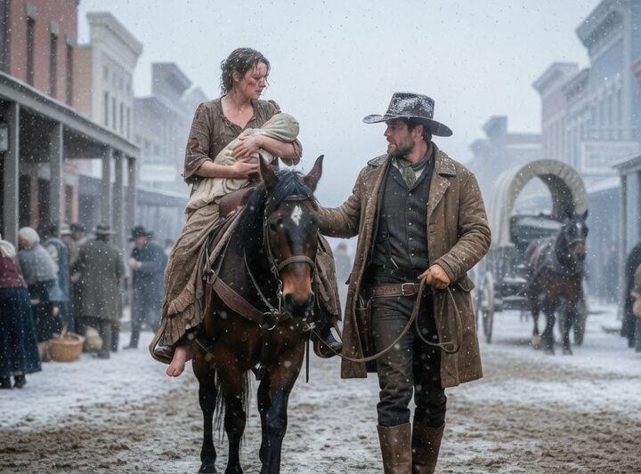 “I Have Nowhere Left to Go,” the Widow Whispered—The Cowboy’s Answer Changed Her Life