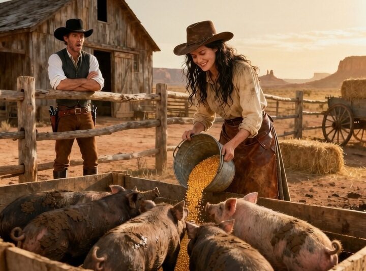 # **He Wanted a Wife to Feed the Pigs—She Saved His Bankrupt Farm and Shocked the Entire County**