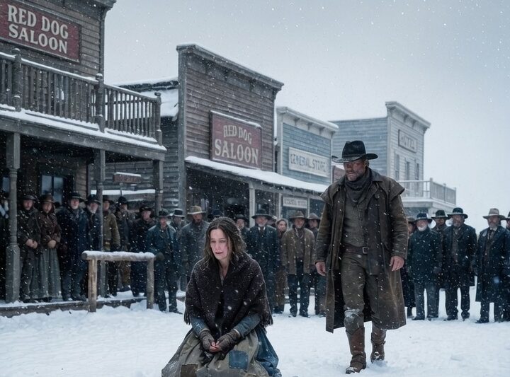 She Was About to Lose Her Home—Until a Cowboy Whispered, “You’re All Coming With Me.”