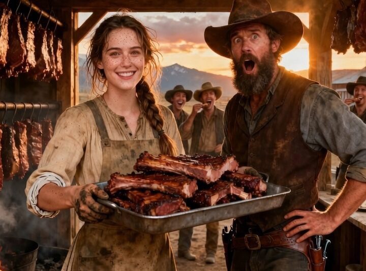 He Needed a Wife to Feed 22 Hungry Ranch Hands—She Turned His Broken Smokehouse Into Gold