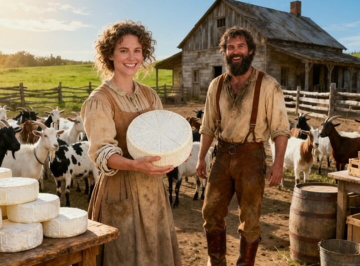 She Paid $2 for 37 Dying Goats—Everyone Laughed… Until One Wheel of Cheese Changed an Entire Valley