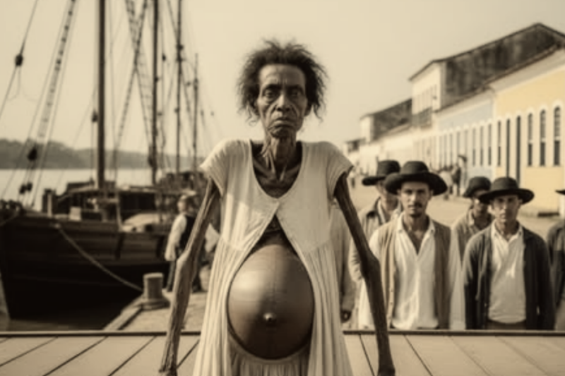 THE DYING SLAVE WAS SOLD AS WORTHLESS DEAD WEIGHT… BUT THE MAN WHO BOUGHT HER HAD A HEARTBREAKING SECRET